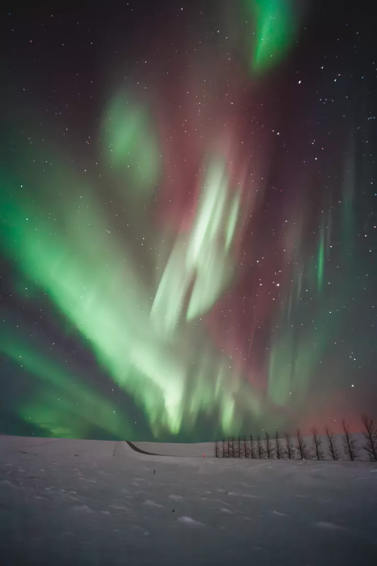 Aurora Boreal na Islândia