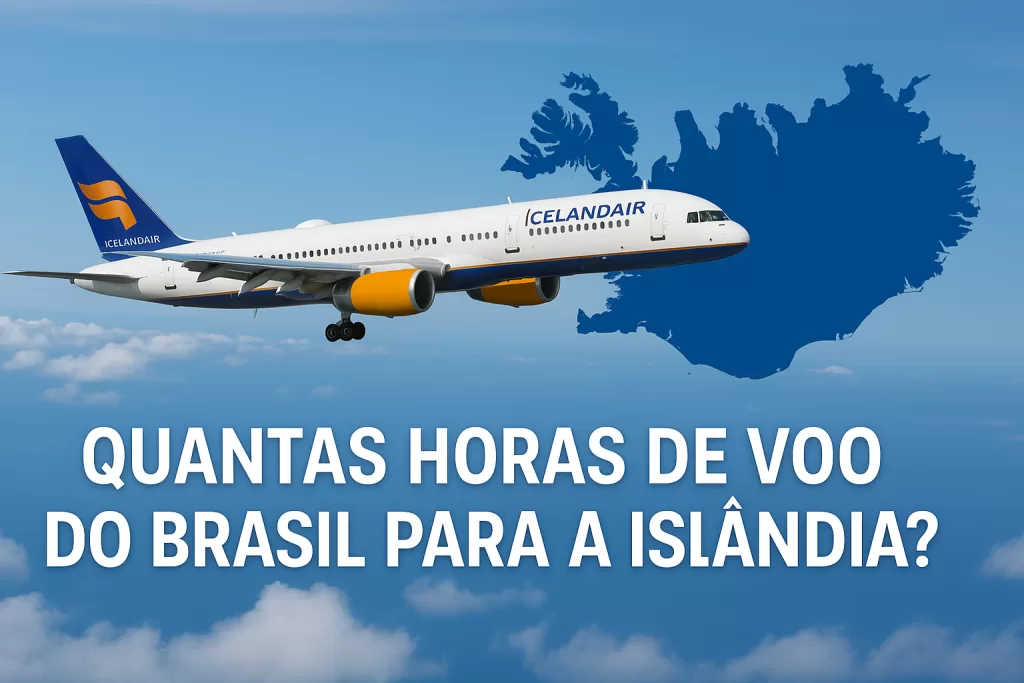 Quantas horas de voo do Brasil para Islândia? Veja rotas e tempo de viagem